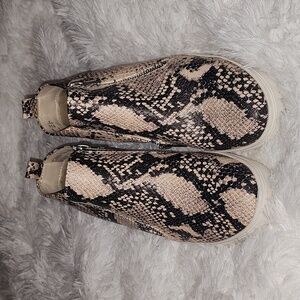 Time and Tru Snake Print Wedges - Women’s Size 8